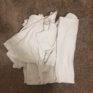 Old basic white T-shirts bundle (3)